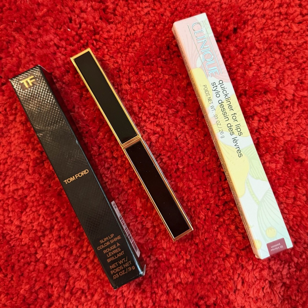 Tom Ford red shine lipstick